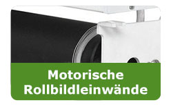 Motorische Rollbildleinwände